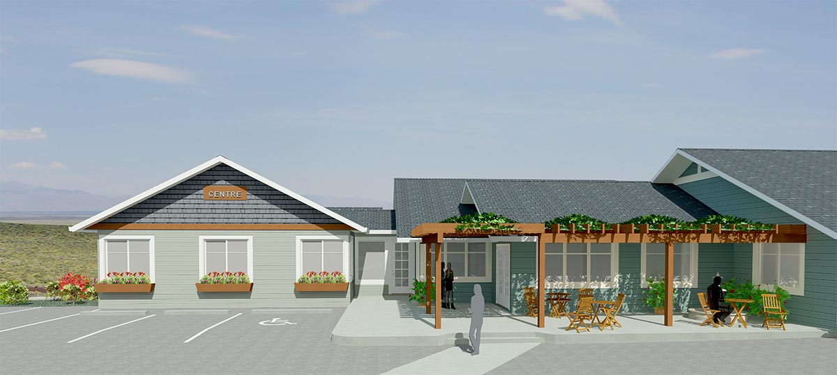 Hospice Expansion Project - Front Rendering